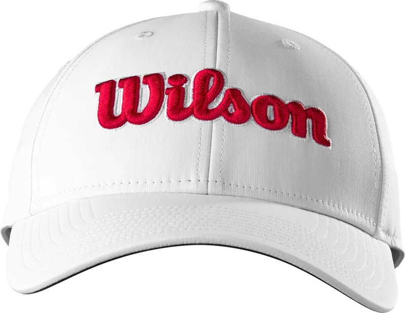 Wilson Tour cap, wit/rood