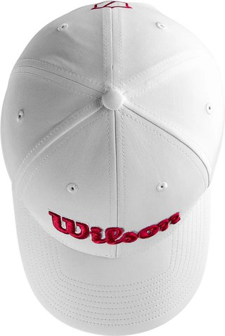 Wilson Tour cap, wit/rood
