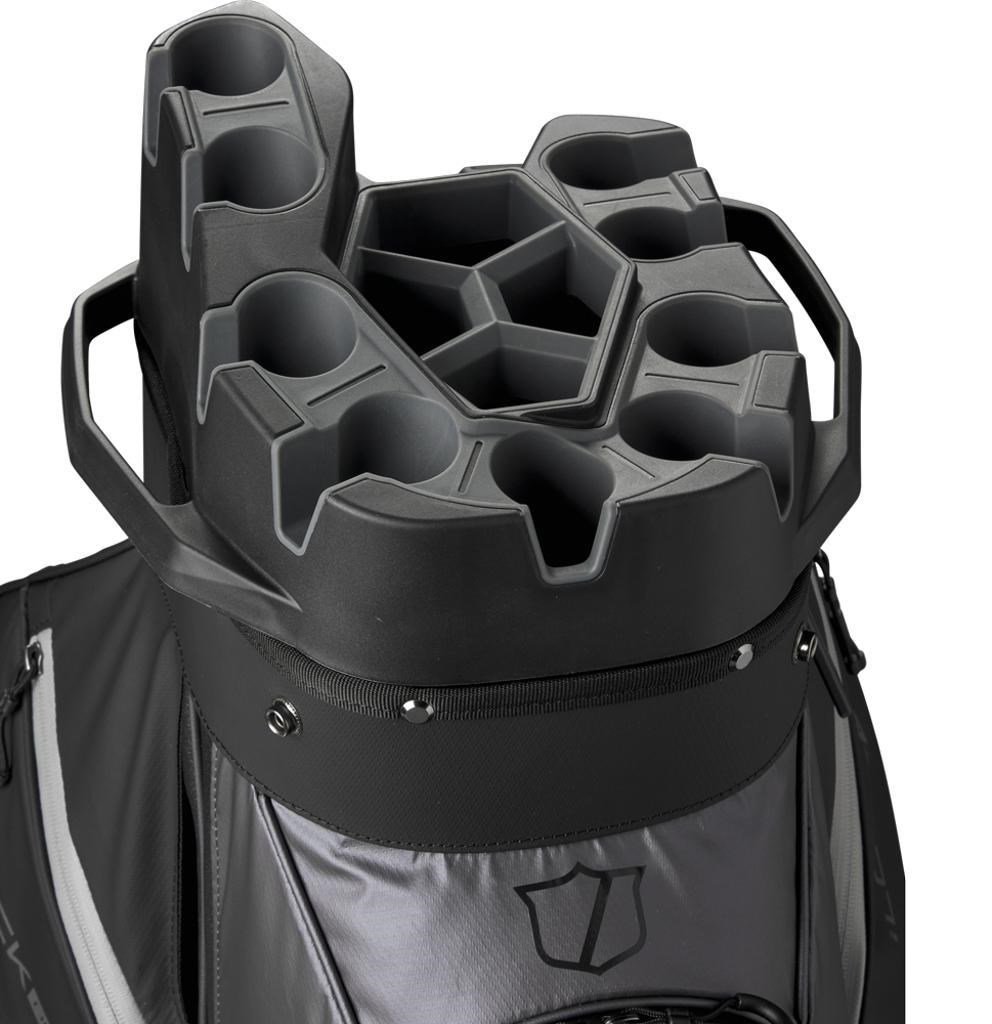 Wilson I-Lock Dry cart bag, zwart/grijs