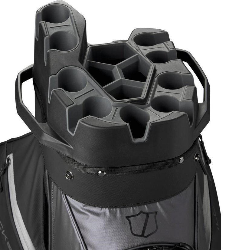 Wilson I-Lock Dry cart bag, zwart/grijs