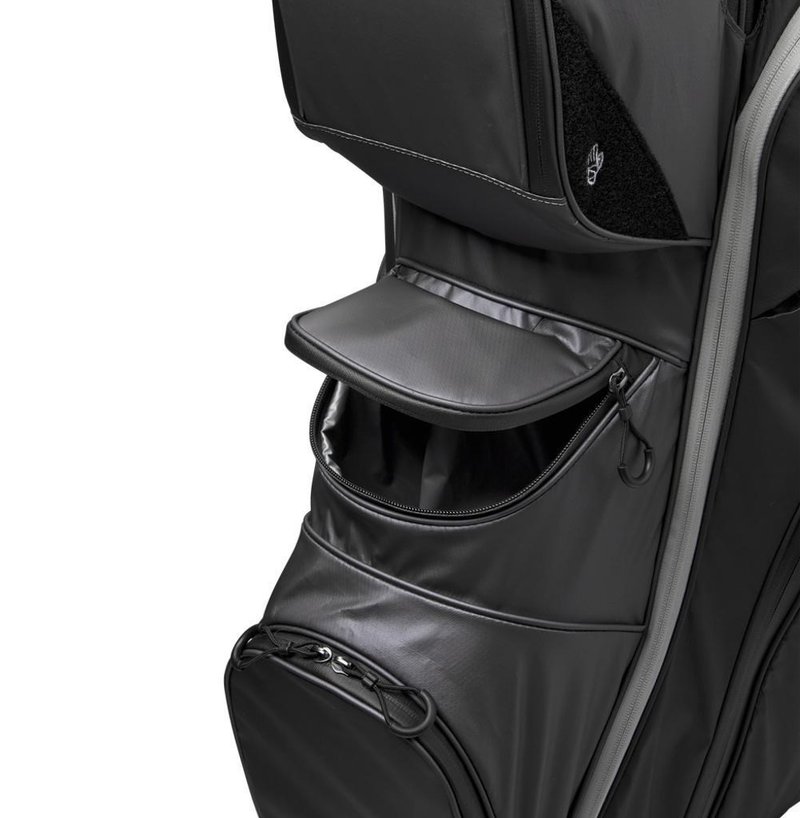 Wilson I-Lock Dry cart bag, zwart/grijs