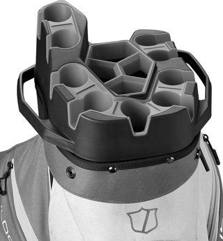Wilson I Lock cart bag, grijs/wit/zwart
