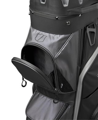 Wilson I Lock cart bag, zwart/grijs