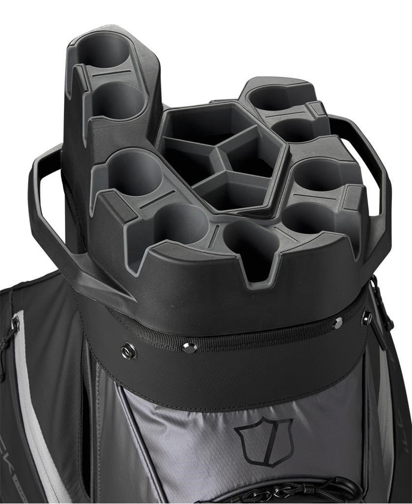 Wilson I Lock cart bag, zwart/grijs