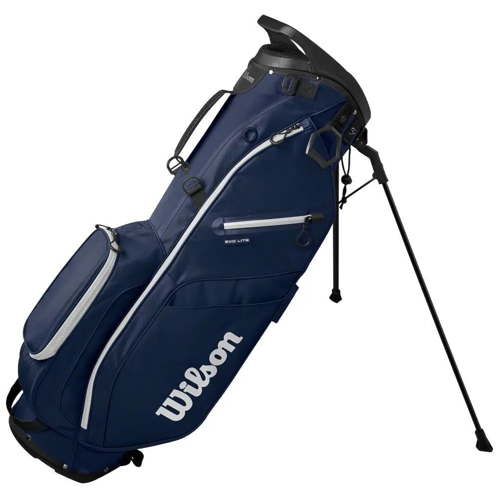 Wilson EXO Lite stand bag, navy/wit
