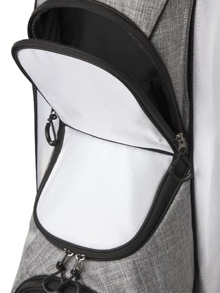 Wilson Feather cart bag, zwart/grijs/wit