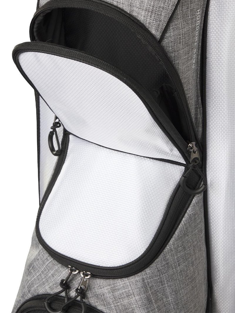 Wilson Feather cart bag, zwart/grijs/wit