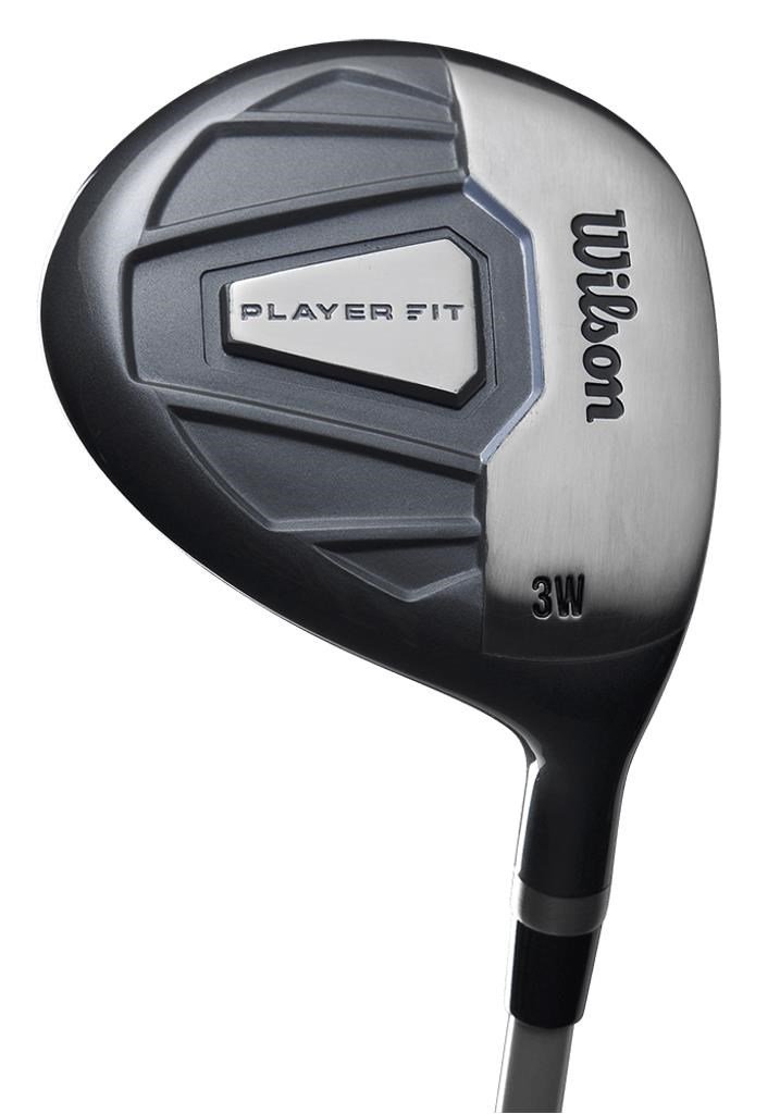 Wilson Player Fit Premium dames golfset, grafiet + cart bag