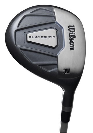 Wilson Player Fit Premium dames golfset, grafiet + cart bag