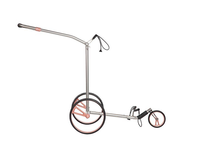 JuCad Phantom Titan Rose 2.0 elektrische trolley + draagtas, titanium