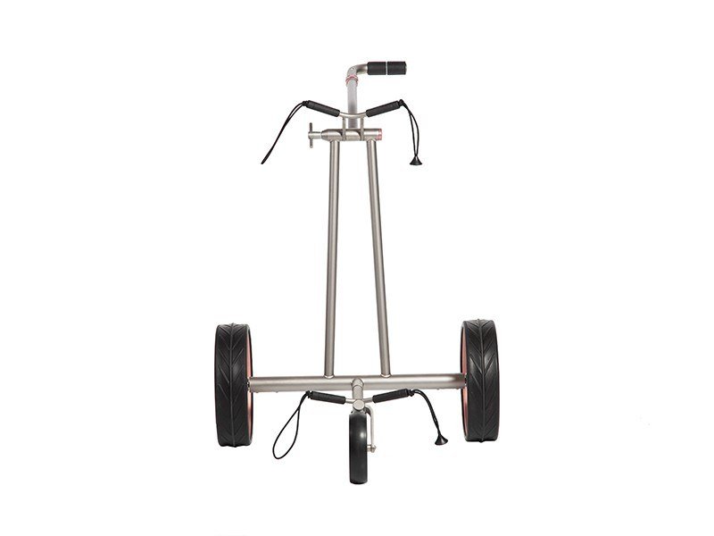 JuCad Phantom Titan Rose 2.0 elektrische trolley + draagtas, titanium