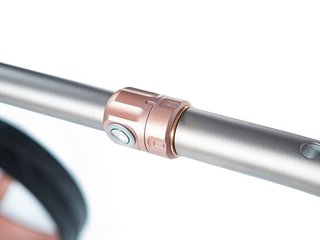 JuCad Phantom Titan Rose 2.0 elektrische trolley + draagtas, titanium