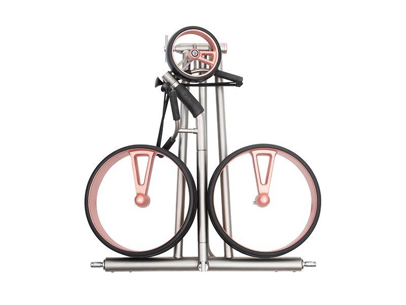JuCad Phantom Titan Rose 2.0 elektrische trolley + draagtas, titanium