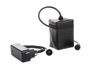 JuCad Phantom Titan Rose 2.0 elektrische trolley + draagtas, titanium