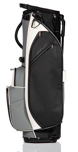 JuCad 2in1 FIirst Class stand bag, zwart/grijs/wit