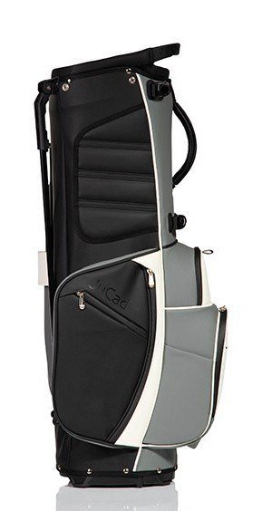 JuCad 2in1 FIirst Class stand bag, zwart/grijs/wit