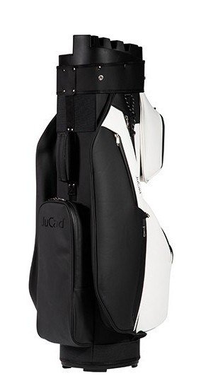 JuCad First Class Revolution cart bag, zwart/wit