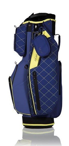 JuCad First Class cart bag, blauw-geel