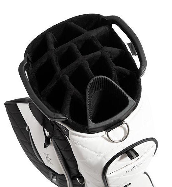 JuCad First Class cart bag, beige/lila/roze