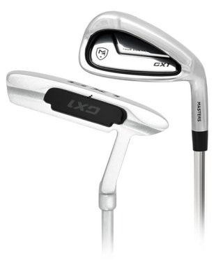 Masters GX1 Gts heren golfset, grafiet, + standtas, zwart/grijs/wit