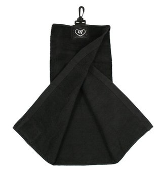 Masters Golf Masters Tri-Fold golfhanddoek, zwart