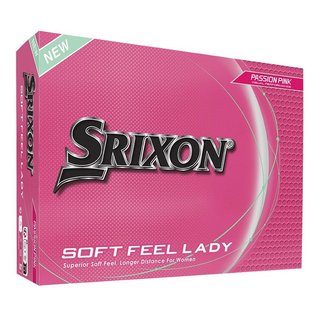 Srixon Soft Feel Lady dames golfballen, roze