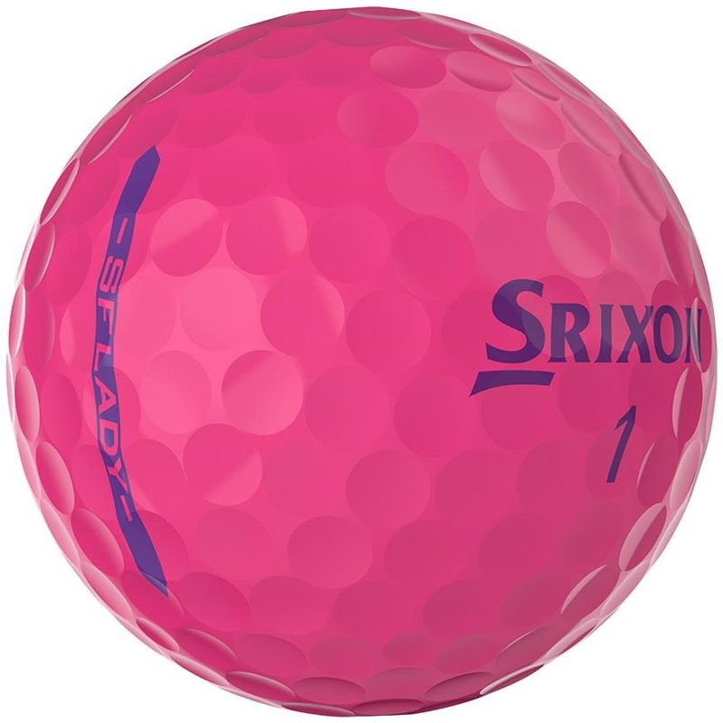Srixon Soft Feel Lady dames golfballen, roze