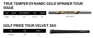Cleveland RTZ Tour Satin wedge, staal