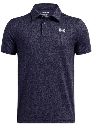 Under Armour Playoff Printed junior polo, blauw