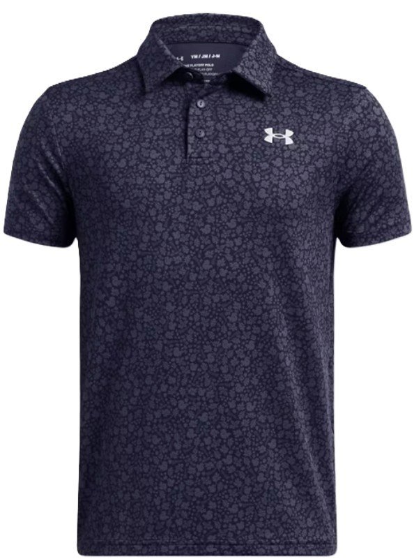 Under Armour Playoff Printed junior polo, blauw
