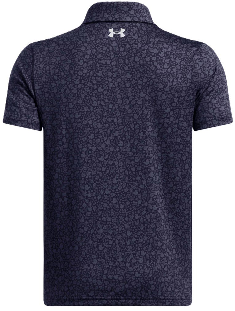 Under Armour Playoff Printed junior polo, blauw