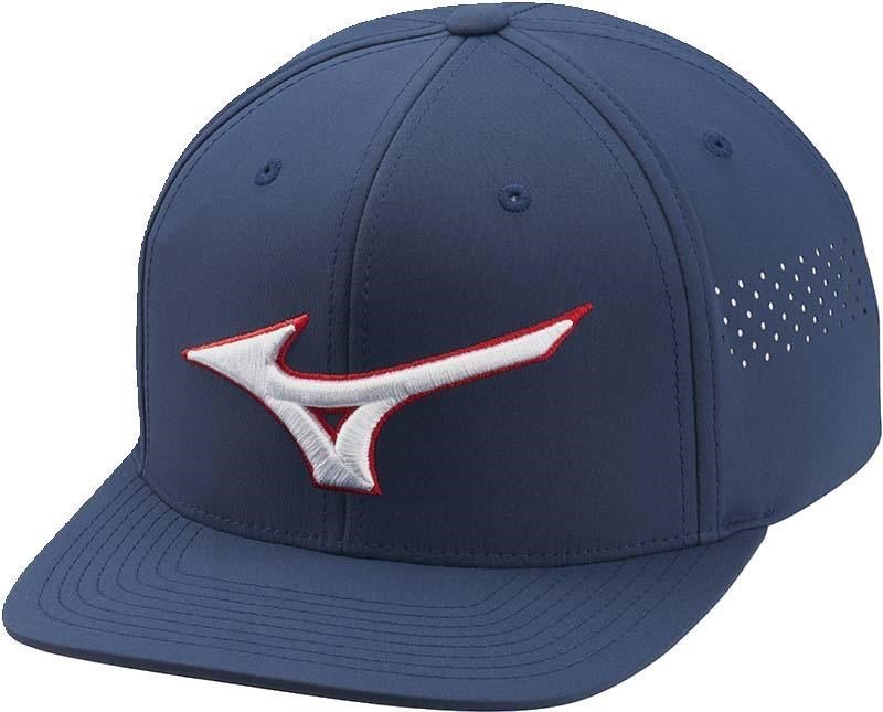 Mizuno Tour Flat Snapback heren golfpet, navy