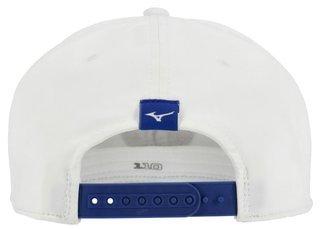 Mizuno Crossed Clubs Snapback golfpet, wit