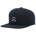 Mizuno Crossed Clubs Snapback golfpet, navy