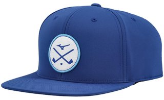 Mizuno Crossed Clubs Snapback golfpet, royal