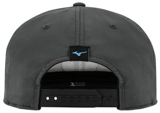 Mizuno Crossed Clubs Snapback golfpet, charcoal