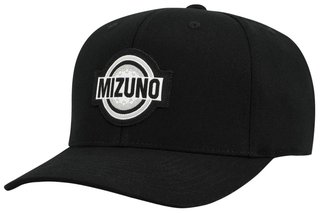 Mizuno Patch Snapback heren golfpet, zwart