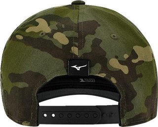Mizuno Patch Snapback heren golfpet, camo