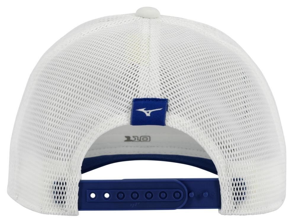 Mizuno Crossed Clubs Meshback heren pet, wit