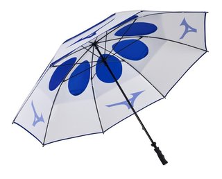 Mizuno 25 Tour paraplu 68", blauw/wit