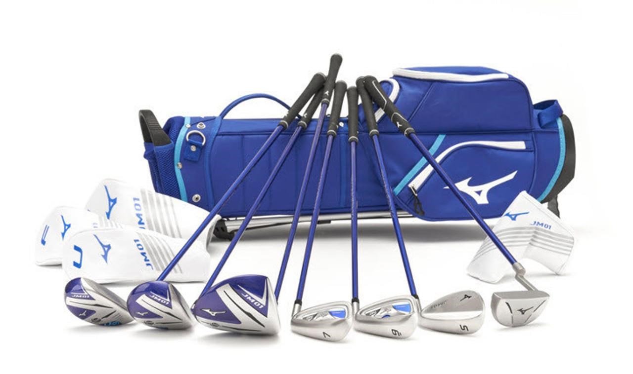 Mizuno JM01 120 5PC junior golfset, staal/grafiet
