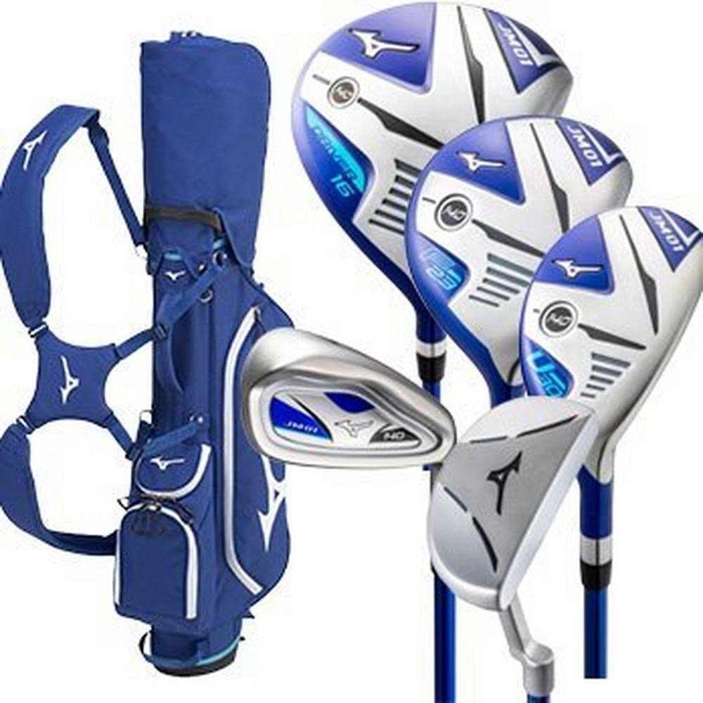 Mizuno JM01 140 7PC junior golfset, grafiet, 140-160cm (10-12Y)