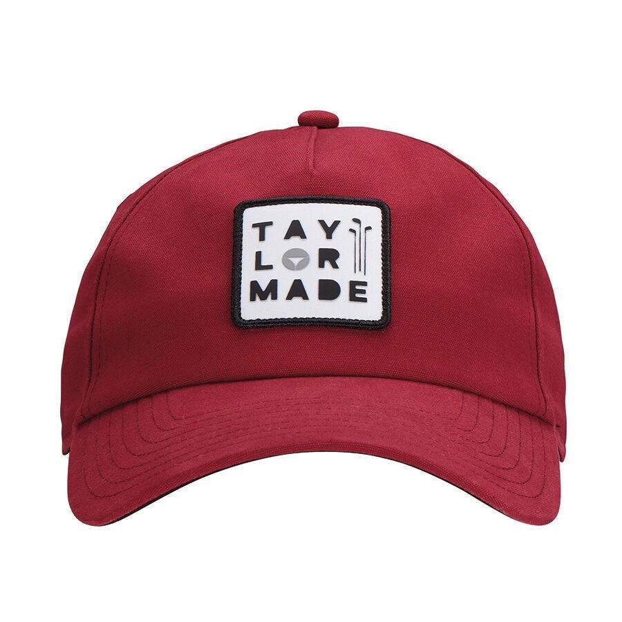 TaylorMade 5 panel heren pet, rood