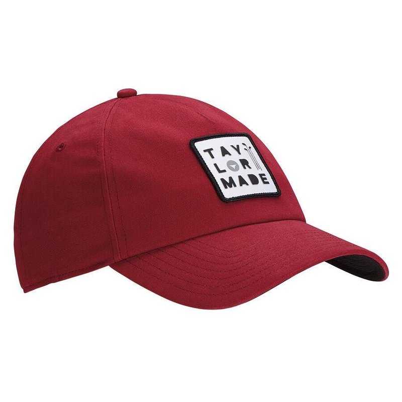 TaylorMade 5 panel heren pet, rood