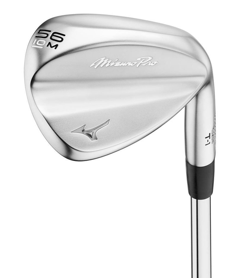 Mizuno Pro T-1 Soft White Satin wedge, staal