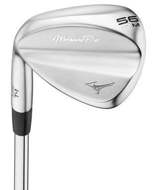 Mizuno Pro T-1 Soft White Satin wedge, staal