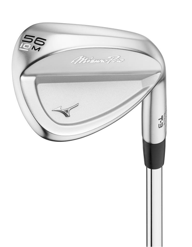 Mizuno Pro T-3 Soft White Satin wedge, staal