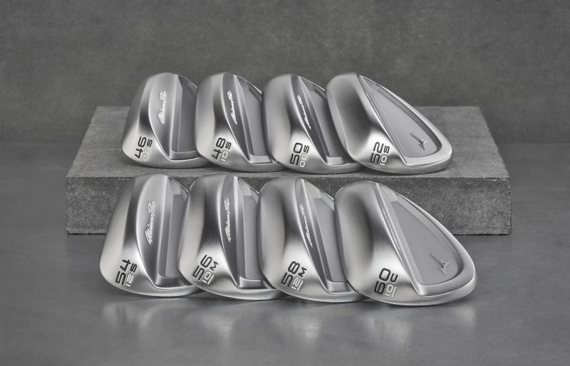 Mizuno Pro T-3 Soft White Satin wedge, staal