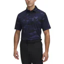 Under Armour Playoff 3.0 Printed heren polo, midnight navy/downpour grey