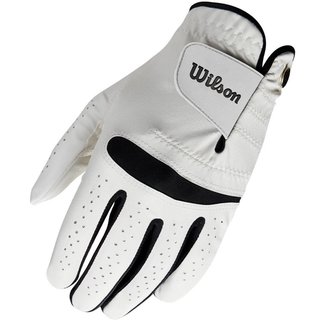 Wilson Feel Plus heren golfhandschoen, wit